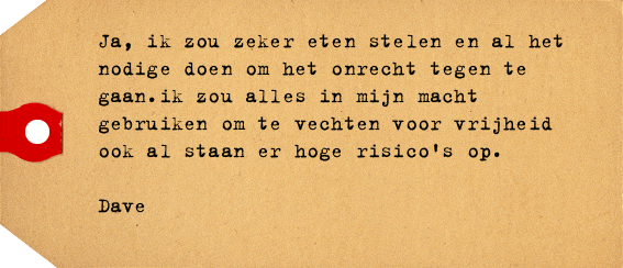 Label van Dave Morri&euml;n